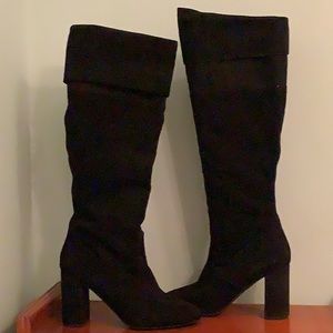 Cole Haan Tess tall suede boots